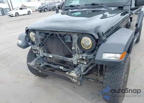 2018 Jeep Wrangler Unlimited Sport S 4X4 z USA, uszkodzony, nr VIN 1C4HJXDG2JW273651